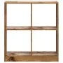 Estantería de madera ingeniería color envejecido 68,5x32x75 cm de , Librerías y estanterías - Ref: Foro24-852814, Precio: 50,...