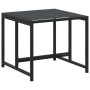 Juego de comedor de jardín 17 piezas textileno negro de , Conjuntos de jardín - Ref: Foro24-3295132, Precio: 795,09 €, Descue...