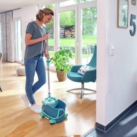 Leifheit Juego de fregona de disco Clean Twist Ergo Mobile de Leifheit, Fregonas - Ref: Foro24-433472, Precio: 79,56 €, Descu...