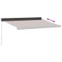 Toldo retráctil manual marrón 300x250 cm de , Toldos - Ref: Foro24-3215723, Precio: 422,87 €, Descuento: %