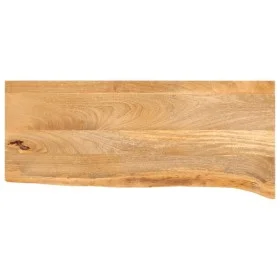 Tablero de mesa borde natural madera maciza mango 140x30x2,5 cm by , Table tops - Ref: Foro24-370435, Price: 71,50 €, Discoun...