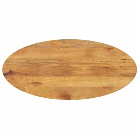 Tablero de mesa ovalado madera maciza de mango 140x50x3,8 cm de , Tableros para mesas - Ref: Foro24-370875, Precio: 103,16 €,...