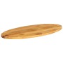 Tablero de mesa ovalado madera maciza de mango 140x50x3,8 cm de , Tableros para mesas - Ref: Foro24-370875, Precio: 103,16 €,...