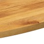 Tablero de mesa ovalado madera maciza de mango 140x50x3,8 cm de , Tableros para mesas - Ref: Foro24-370875, Precio: 103,16 €,...