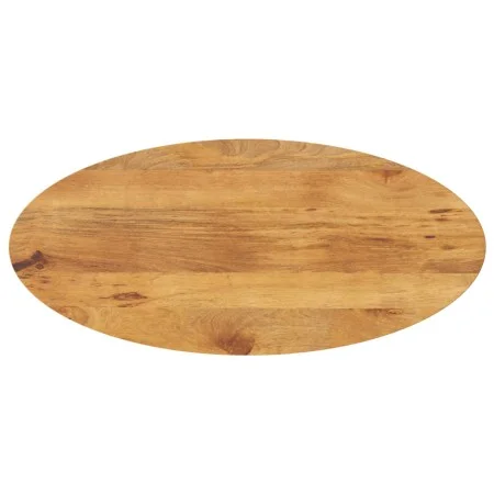 Tablero de mesa ovalado madera maciza de mango 110x40x2,5 cm by , Table tops - Ref: Foro24-370861, Price: 52,68 €, Discount: %