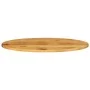 Tablero de mesa ovalado madera maciza de mango 110x40x2,5 cm by , Table tops - Ref: Foro24-370861, Price: 52,68 €, Discount: %