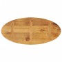 Tablero de mesa ovalado madera maciza de mango 110x50x2,5 cm de , Tableros para mesas - Ref: Foro24-370863, Precio: 75,17 €, ...