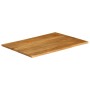 Tablero de mesa borde natural madera maciza mango 90x80x2,5 cm de , Tableros para mesas - Ref: Foro24-370771, Precio: 87,73 €...