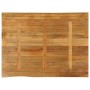 Tablero de mesa borde natural madera maciza mango 90x80x2,5 cm de , Tableros para mesas - Ref: Foro24-370771, Precio: 87,73 €...