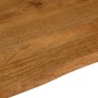 Tablero de mesa borde natural madera maciza mango 90x80x2,5 cm de , Tableros para mesas - Ref: Foro24-370771, Precio: 87,73 €...