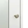 Armario de baño con espejo blanco 66x17x63 cm MDF de vidaXL, Tocadores de baño - Ref: Foro24-323601, Precio: 76,44 €, Descuen...