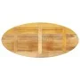 Tablero de mesa ovalado madera maciza de mango 110x40x2,5 cm by , Table tops - Ref: Foro24-370821, Price: 48,94 €, Discount: %