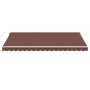 Toldo retráctil automático con luces LED marrón 450x300 cm de , Toldos - Ref: Foro24-3215382, Precio: 614,67 €, Descuento: %