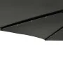 Sombrilla jardín con LEDs poste acero antracita 225x225x212 cm de , Sombrillas - Ref: Foro24-4005068, Precio: 72,39 €, Descue...