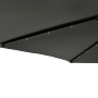 Sombrilla jardín con LEDs poste acero antracita 225x225x212 cm de , Sombrillas - Ref: Foro24-4005068, Precio: 76,88 €, Descue...