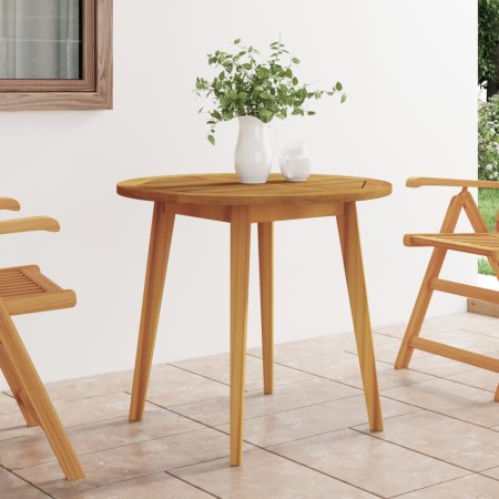 Mesa de jardín madera maciza de acacia Ø85x75 cm de vidaXL, Mesas de jardín - Ref: Foro24-310299, Precio: 131,04 €, Descuento: %