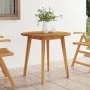 Mesa de jardín madera maciza de acacia Ø85x75 cm de vidaXL, Mesas de jardín - Ref: Foro24-310299, Precio: 126,38 €, Descuento: %