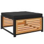 Set sofás de jardín con cojines 4 pzas madera maciza de acacia de , Conjuntos de jardín - Ref: Foro24-3214877, Precio: 460,86...