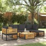 Set de sofás de jardín con cojines 6 pzas madera maciza acacia de , Conjuntos de jardín - Ref: Foro24-3214880, Precio: 762,01...