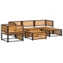 Set de sofás de jardín con cojines 6 pzas madera maciza acacia de , Conjuntos de jardín - Ref: Foro24-3214880, Precio: 762,01...