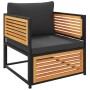Set de sofás de jardín con cojines 6 pzas madera maciza acacia de , Conjuntos de jardín - Ref: Foro24-3214880, Precio: 762,01...