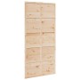 Puerta de granero madera maciza de pino 100x208 cm de , Puertas - Ref: Foro24-850638, Precio: 94,46 €, Descuento: %