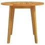 Mesa de jardín madera maciza de acacia Ø85x75 cm de vidaXL, Mesas de jardín - Ref: Foro24-310299, Precio: 126,38 €, Descuento: %
