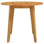 Mesa de jardín madera maciza de acacia Ø85x75 cm de vidaXL, Mesas de jardín - Ref: Foro24-310299, Precio: 131,04 €, Descuento: %