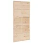 Puerta de granero madera maciza de pino 100x208 cm by , Doors - Ref: Foro24-850638, Price: 93,23 €, Discount: %