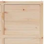 Puerta de granero madera maciza de pino 100x208 cm by , Doors - Ref: Foro24-850638, Price: 93,23 €, Discount: %