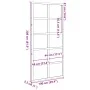 Puerta de granero madera maciza de pino 100x208 cm by , Doors - Ref: Foro24-850638, Price: 93,23 €, Discount: %