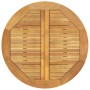Mesa de jardín madera maciza de acacia Ø85x75 cm de vidaXL, Mesas de jardín - Ref: Foro24-310299, Precio: 131,04 €, Descuento: %