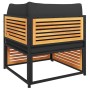 Set sofás de jardín con cojines 4 pzas madera maciza de acacia de , Conjuntos de jardín - Ref: Foro24-3214889, Precio: 548,71...