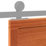 Puerta de granero madera maciza pino marrón miel 100x208 cm de , Puertas - Ref: Foro24-850631, Precio: 110,34 €, Descuento: %