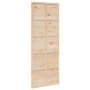 Puerta de granero madera maciza de pino 80x208 cm de , Puertas - Ref: Foro24-850644, Precio: 92,76 €, Descuento: %