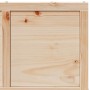 Puerta de granero madera maciza de pino 80x208 cm de , Puertas - Ref: Foro24-850644, Precio: 92,76 €, Descuento: %