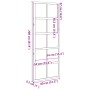 Puerta de granero madera maciza de pino 80x208 cm de , Puertas - Ref: Foro24-850644, Precio: 92,76 €, Descuento: %