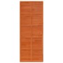 Puerta de granero madera maciza pino marrón miel 80x208 cm de , Puertas - Ref: Foro24-850646, Precio: 98,91 €, Descuento: %