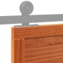 Puerta de granero madera maciza pino marrón miel 80x208 cm de , Puertas - Ref: Foro24-850646, Precio: 98,91 €, Descuento: %