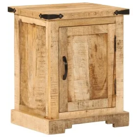 Mesita de noche madera maciza de mango 40x35x50 cm de , Mesitas de noche - Ref: Foro24-372717, Precio: 99,57 €, Descuento: %