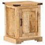 Mesita de noche madera maciza de mango 40x35x50 cm de , Mesitas de noche - Ref: Foro24-372717, Precio: 101,12 €, Descuento: %