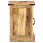 Mesita de noche madera maciza de mango 40x35x50 cm de , Mesitas de noche - Ref: Foro24-372717, Precio: 101,12 €, Descuento: %