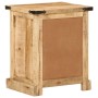 Mesita de noche madera maciza de mango 40x35x50 cm de , Mesitas de noche - Ref: Foro24-372717, Precio: 101,12 €, Descuento: %