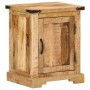 Mesita de noche madera maciza de mango 40x35x50 cm de , Mesitas de noche - Ref: Foro24-372717, Precio: 101,12 €, Descuento: %