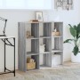 Estantería madera de ingeniería gris Sonoma 102x32x102 cm de , Librerías y estanterías - Ref: Foro24-852821, Precio: 73,94 €,...