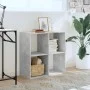 Estantería madera de ingeniería gris hormigón 68,5x32x68,5 cm de , Librerías y estanterías - Ref: Foro24-852828, Precio: 40,0...