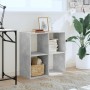 Estantería madera de ingeniería gris hormigón 68,5x32x68,5 cm de , Librerías y estanterías - Ref: Foro24-852828, Precio: 39,9...