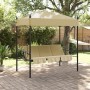 Banco columpio de jardín con toldo acero arena de , Balancines de jardín - Ref: Foro24-4008899, Precio: 240,66 €, Descuento: %