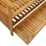 Banco de almacenaje de jardín madera de acacia maciza 120 cm de vidaXL, Bancos de jardín - Ref: Foro24-310279, Precio: 164,58...