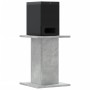Soportes altavoces 2 uds madera gris hormigón 30x30x40 cm de , Soportes para altavoces - Ref: Foro24-852648, Precio: 42,17 €,...